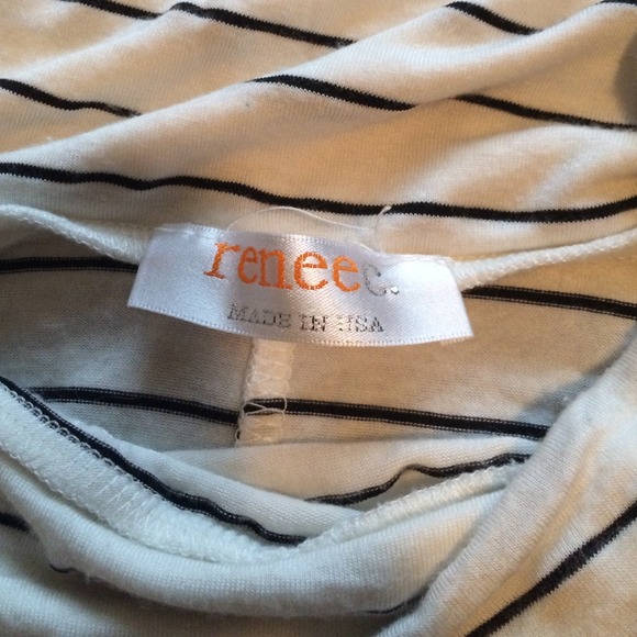 White striped maxi skirt - Picture 2 of 2