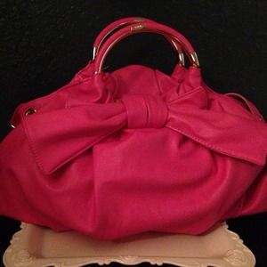 LuLu Pink Bow Handbag