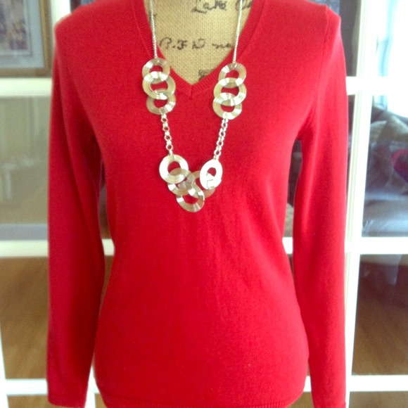 ❤️NEW CROFT AND BARROW V NECK SWEATER❤️❤️