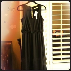 Black Maxi dress size medium