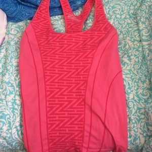 Zella pink workout top