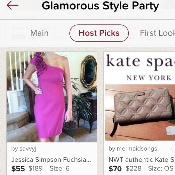 🎉HOST PICK🎉Jessica Simpsonstunning rosette dress - Picture 4 of 4