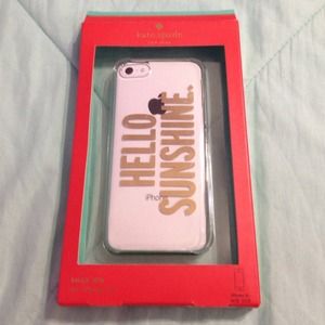 Snap on kate spade iphone 5 case