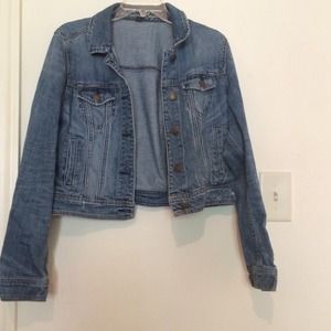 Jean jacket and white Jean jacket