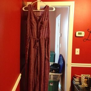 Anthropologie jumpsuit