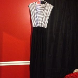 Anthropologie maxi dress