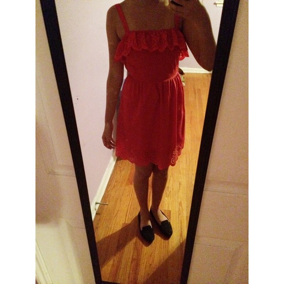 Pretty pink summer dress