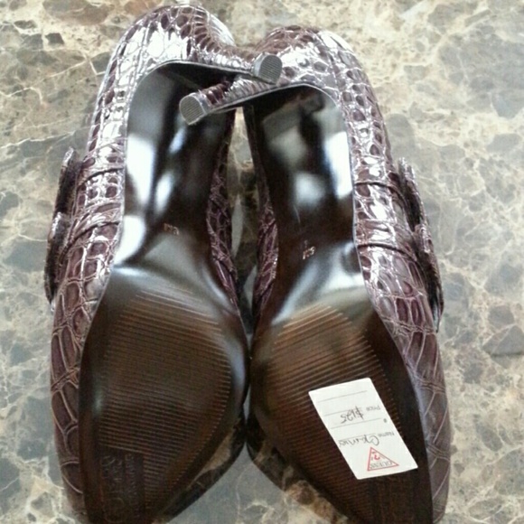 Guess Garnier Croc Embossed Boots 6 - Picture 4 of 4