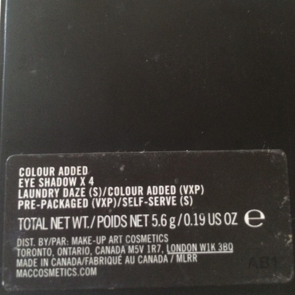 🚫SOLD🚫MAC 4 Color eyeshadow set - Picture 3 of 3