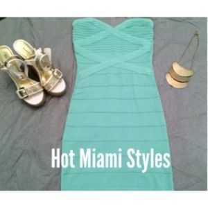 Summer Sale ‼️Mint Green Bandage Dress