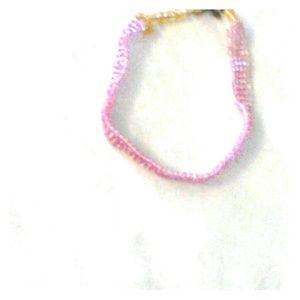 Weaved Pink Bracelet