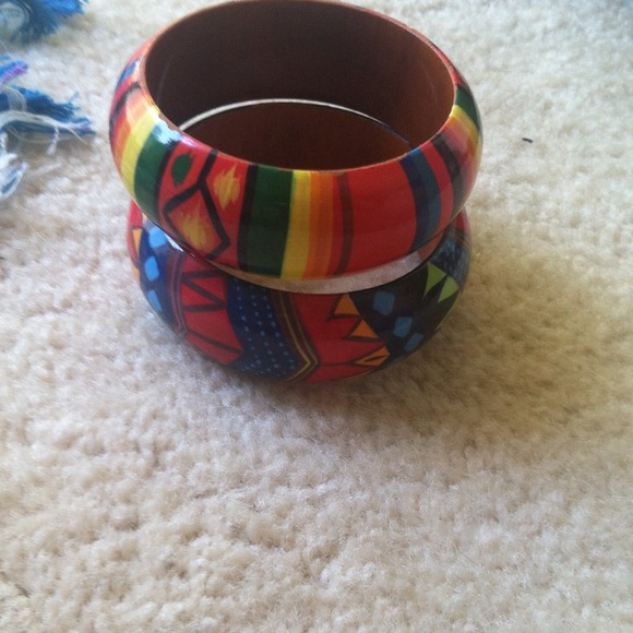 Tribal Pattern Bangles