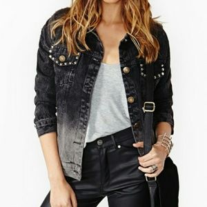 Nasty gal Studded Jean jacket