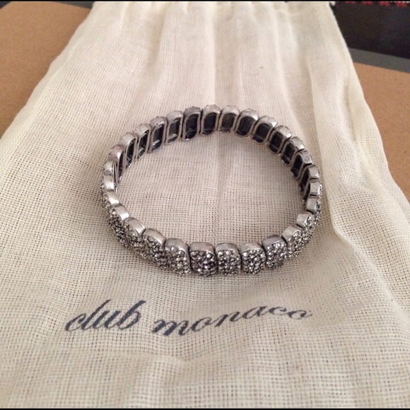 Club Monaco silver bling bling bracelet