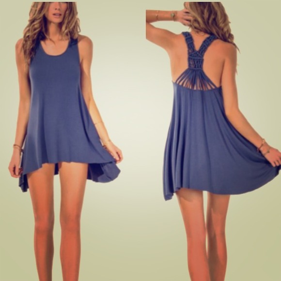 Poolside Macrame tunic by l*space