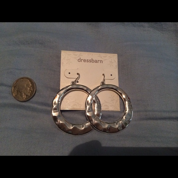 Silver earrings