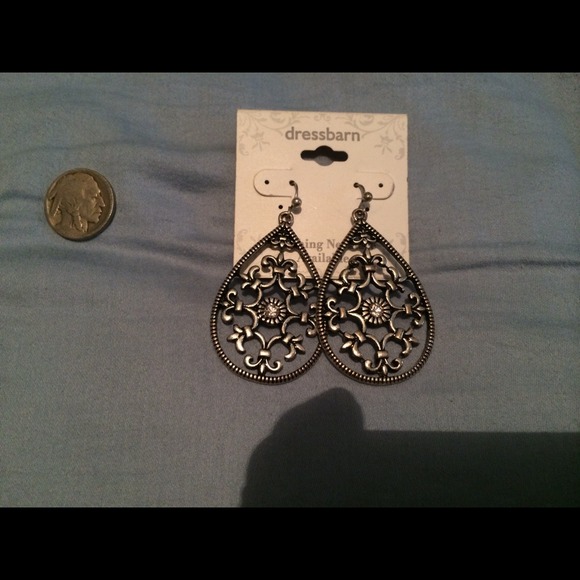 Silver earrings