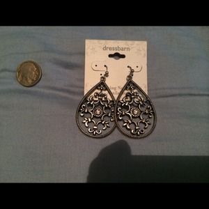 Silver earrings