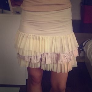Asymetrical Free People skirt!