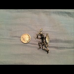 African warrior broach