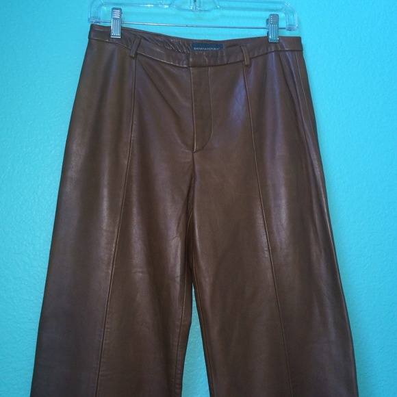 🎀sale🎀 Banana Republic Caramel Bootcut Leather