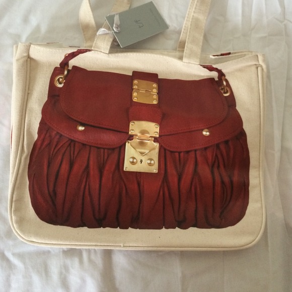 Thursday Friday "diamonds together" tote Handbag - Picture 1 of 3