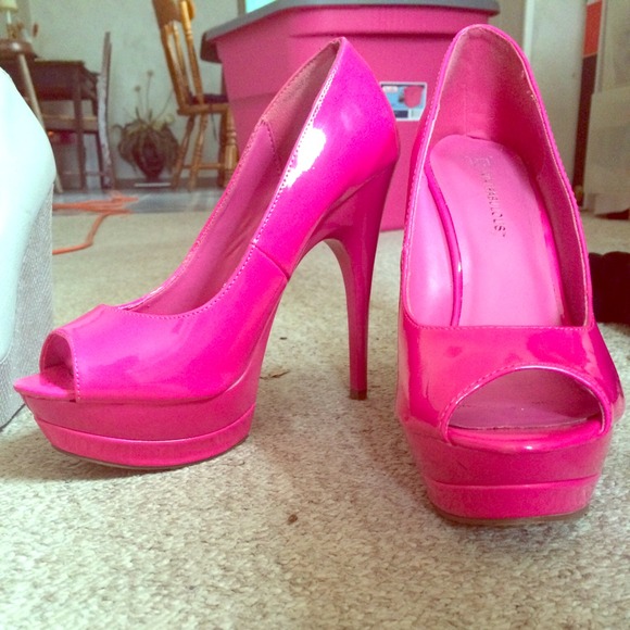 JustFab Pink Pumps