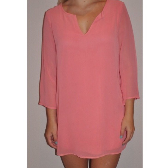 Pink dress