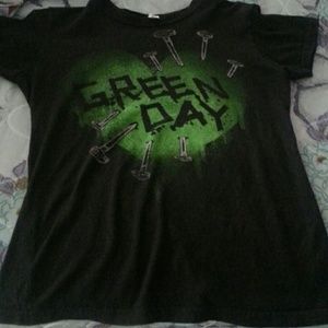 Green Day shirt -used-