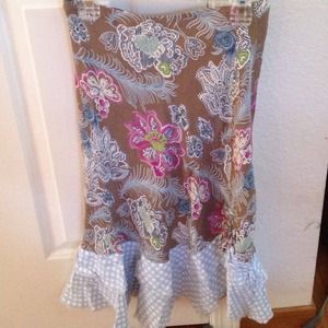 Patterned skirt