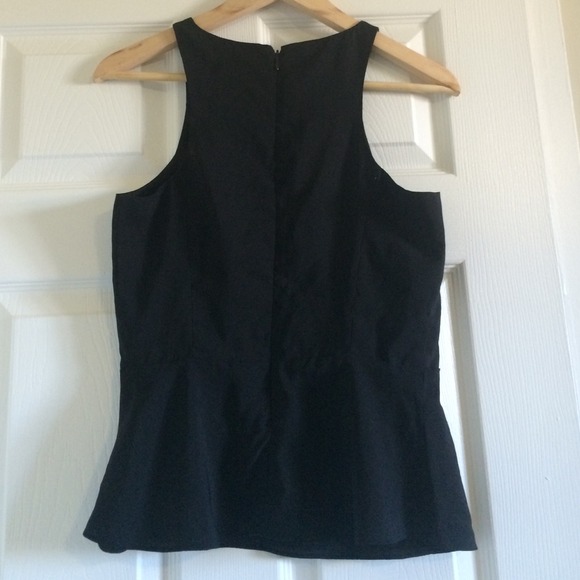 EXPRESS Black Peplum top - Picture 2 of 2