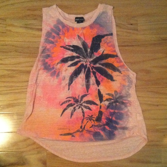 Sunset tank top