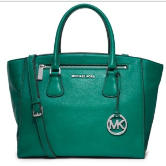 💎SALE💎Micheal Kors green handbag W/wallet bundle