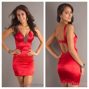 Red Homecoming Dress - worn once