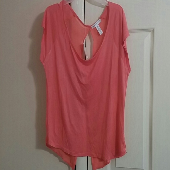 ***REDUCED***Coral open back top