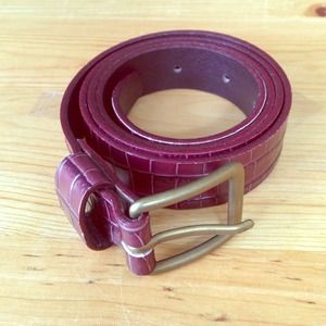 ⛔️🚫SOLD in bundle🚫⛔️Brown genuine leather belt