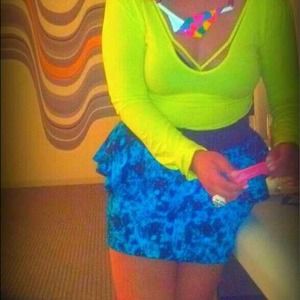 💗Material Girl Peplum Skirt💗