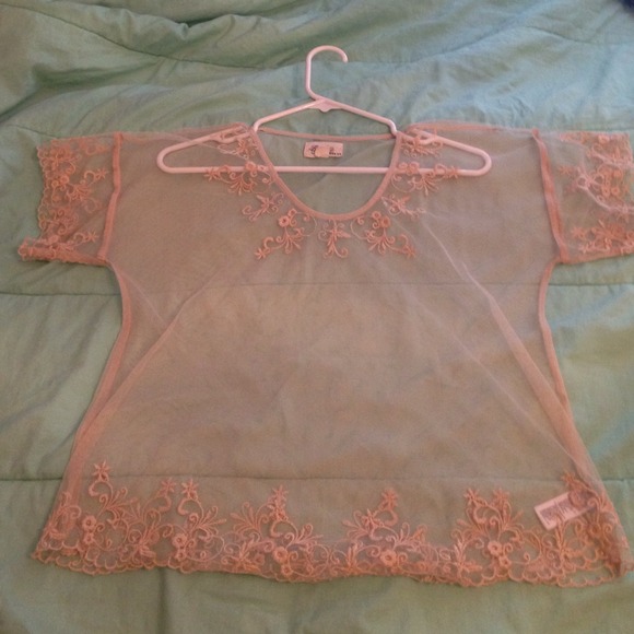forever 21 sheer top