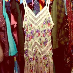 Free People spaghetti strapped dress