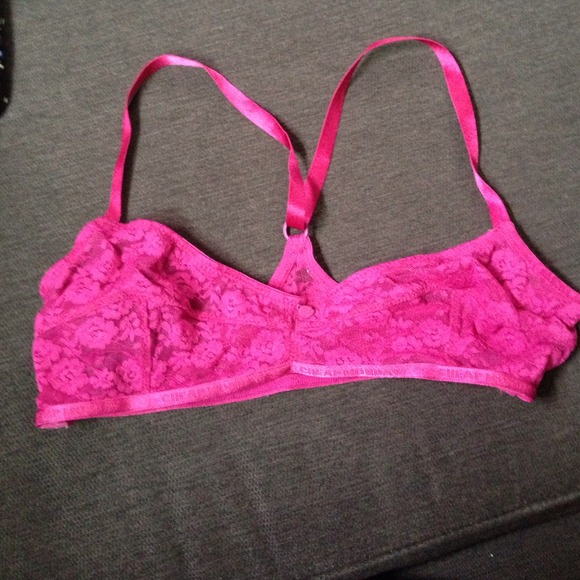 Cheap Monday Other - CHEAP MONDAY magenta bralette size small