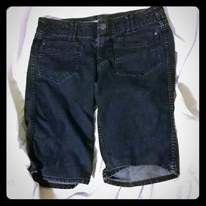 Knee length shorts