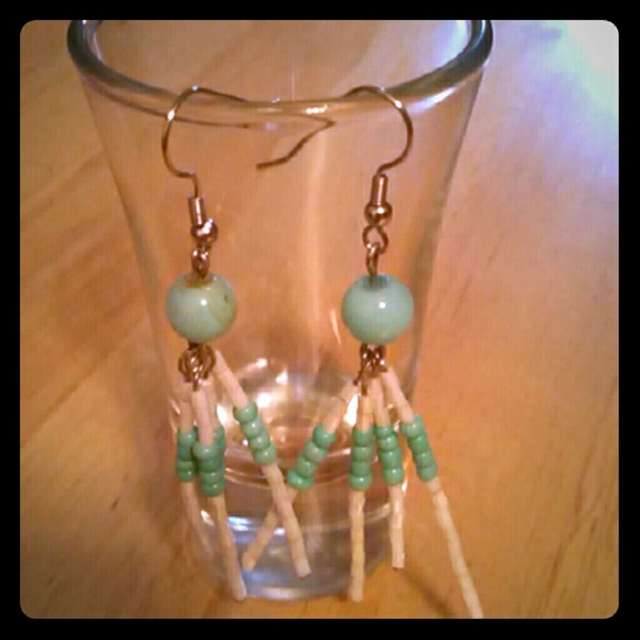 Turquoise native earrings