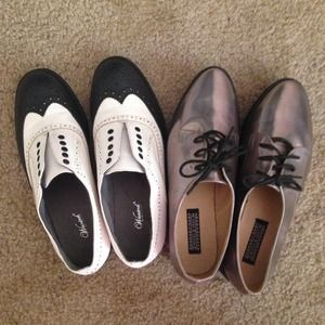 Vintage style oxfords