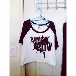 H&M boxy crop top