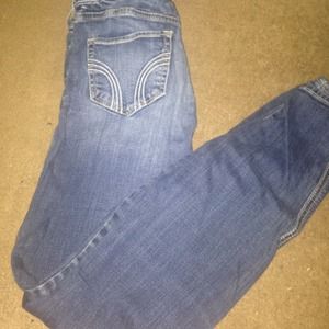 Hollister jeans.