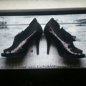 Nina new York sequence high heel boots