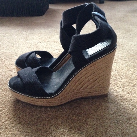 🚫🚫🚫🚫 SOLD Tory Burch Espadrilles Wedges - Picture 2 of 4