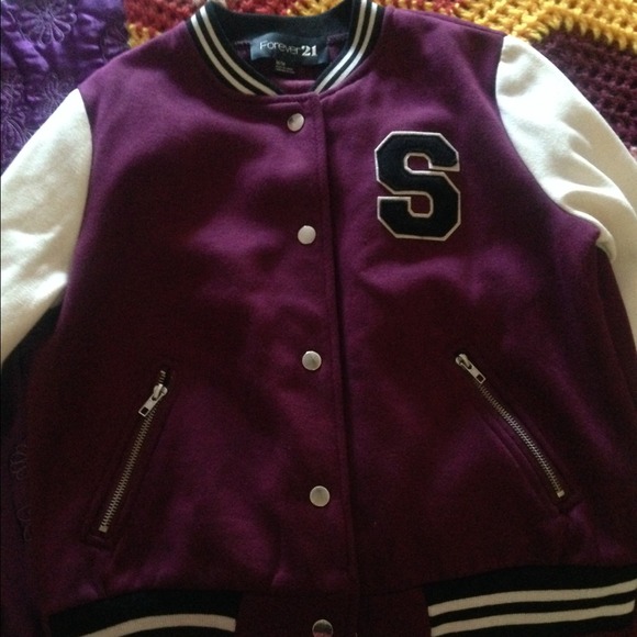 Forever 21 letterman jacket