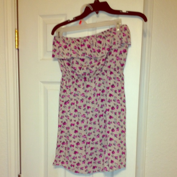 Purple flower dress