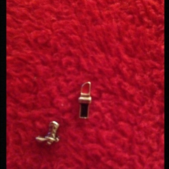 Floating charms Lipstick & Cowboy boot